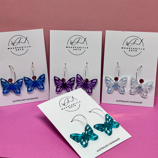 New Colours Butterfly Dangles