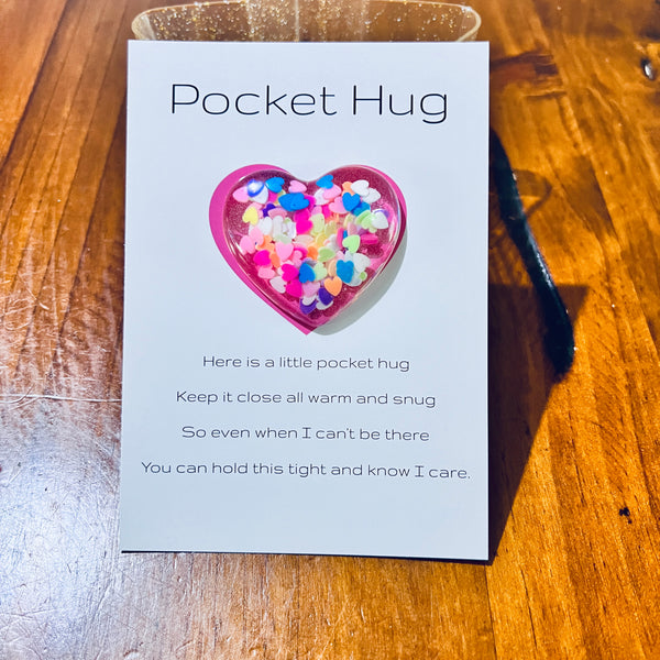 Sprinkles Heart Pocket Hug
