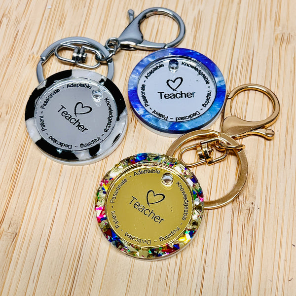 Teacher Gift keychains