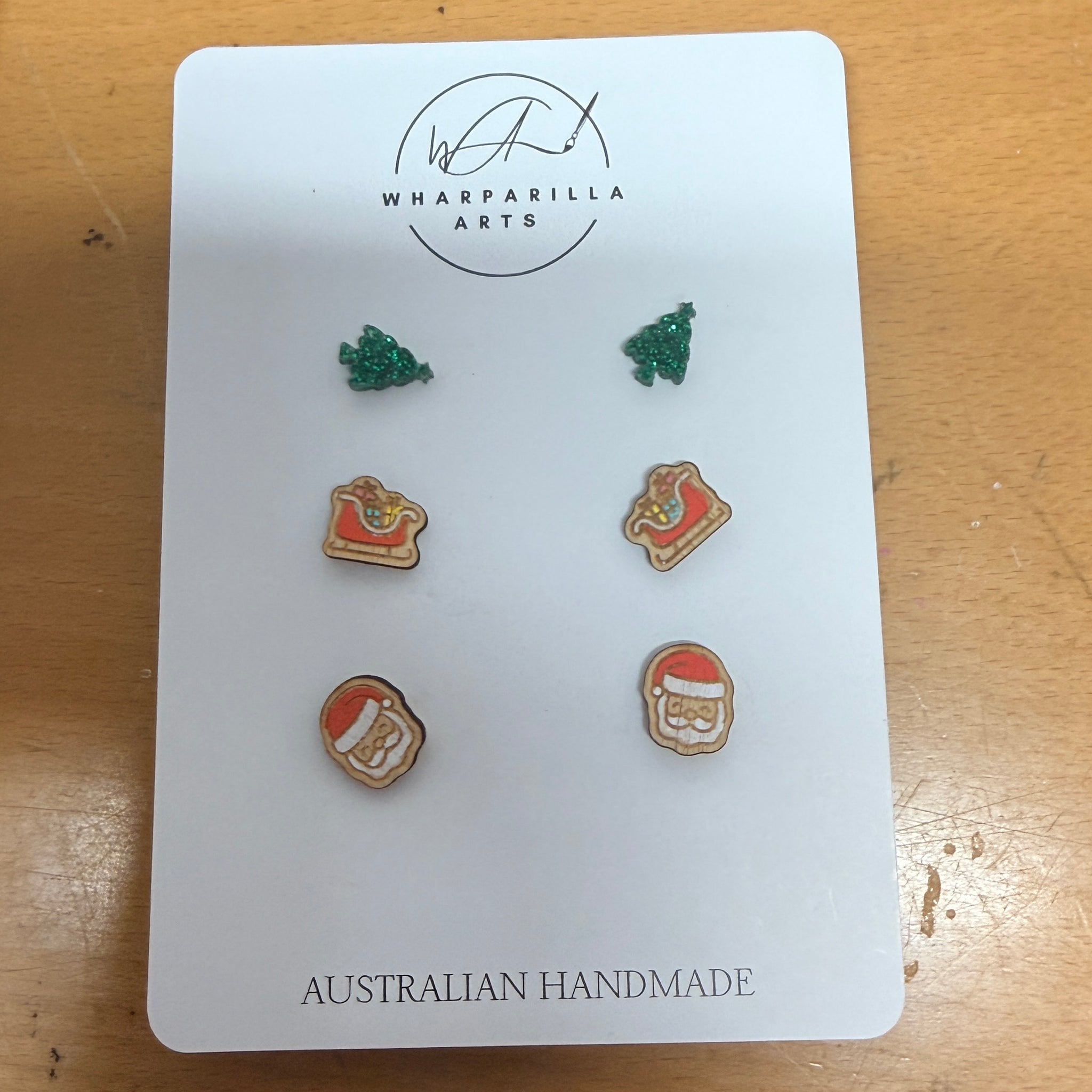Christmas Stud Packs Trio