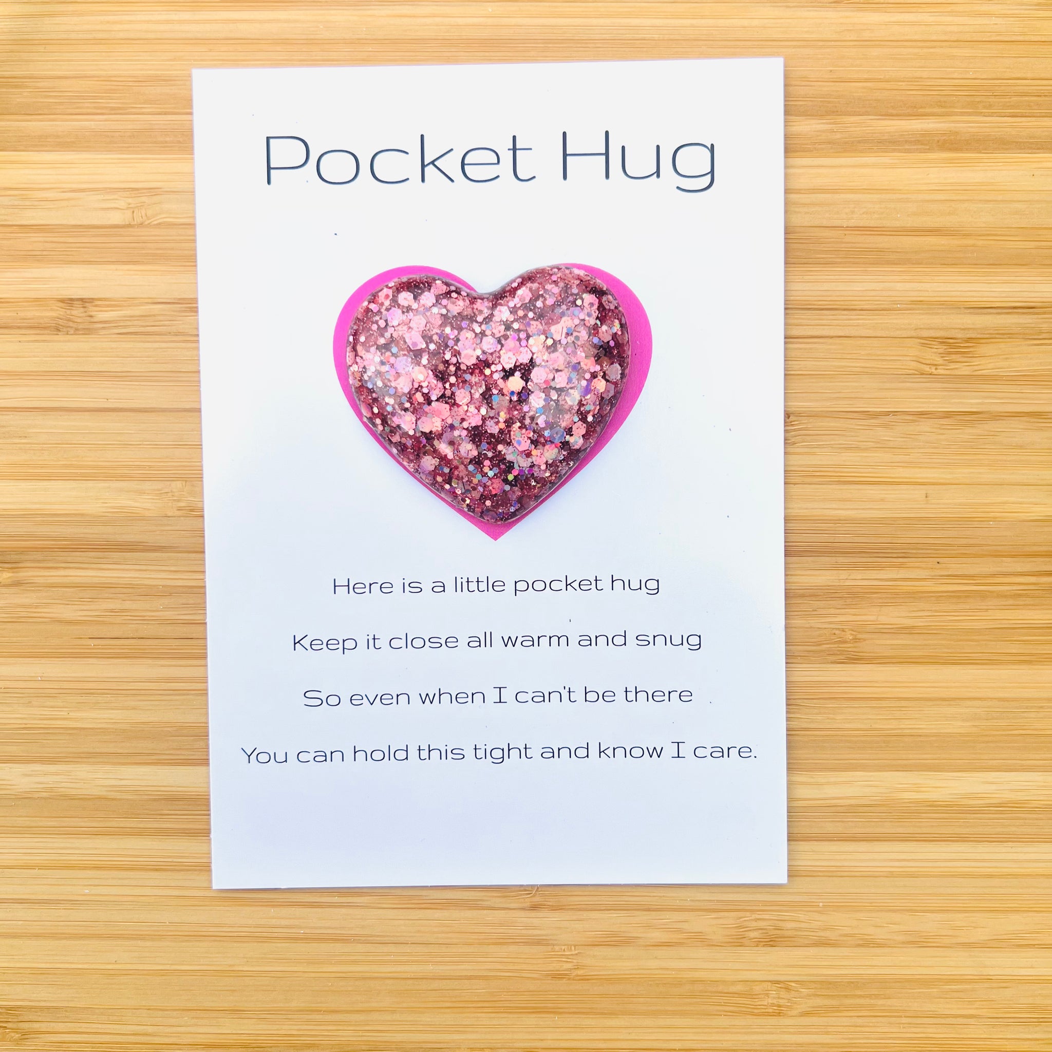 Pink Pocket Hug